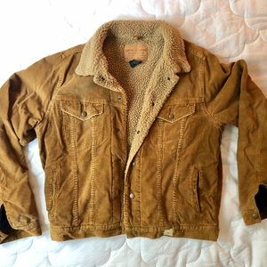 Vintage A&F Corduroy Trucker Jacket